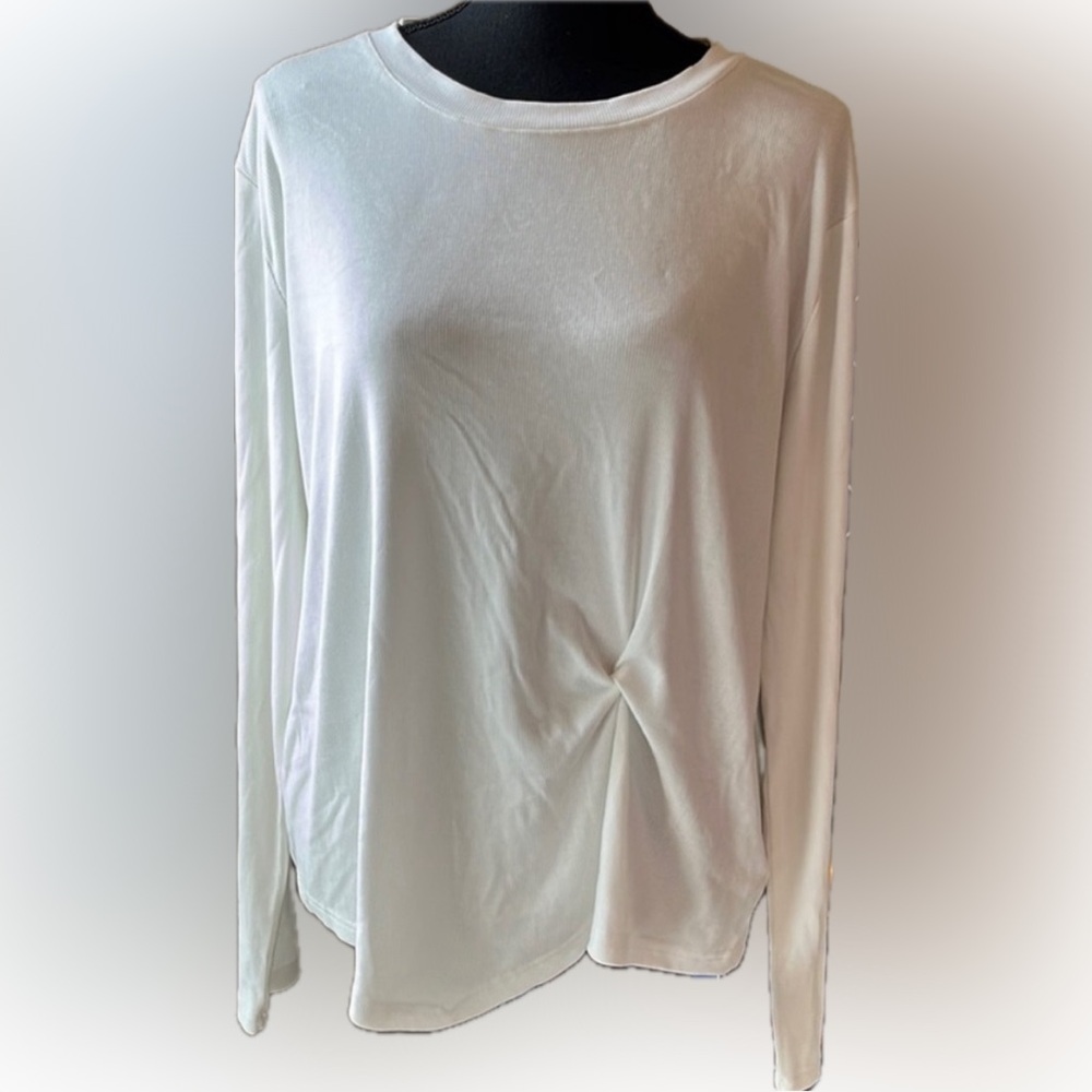 Off white long sleeves shirt XXL NWT